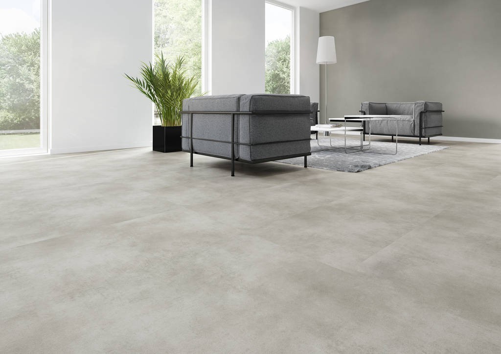 Joka Design 555 Klebe / 5536 Natural Concrete - Klebe-Vinyl Joka Design ...