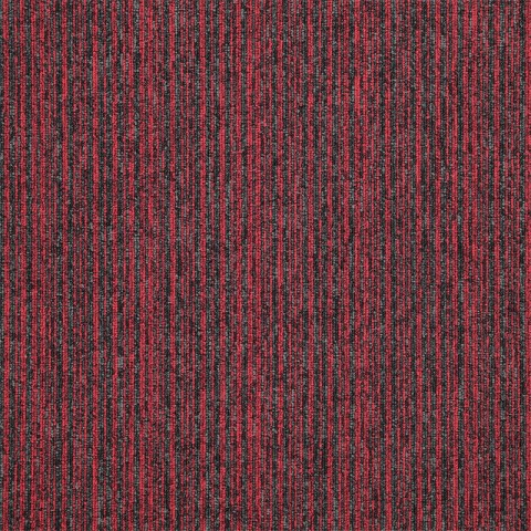 Sona Lines rot-anthrazit 100 x 100 cm