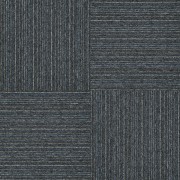 Sona Lines schwarz-blau 100 x 100 cm